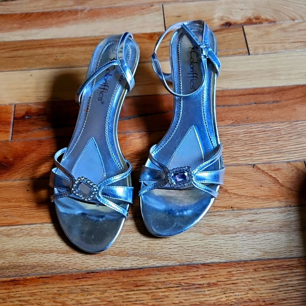 High heel shoes